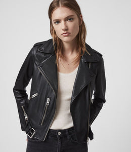 BALFERN LEATHER BIKER JACKET