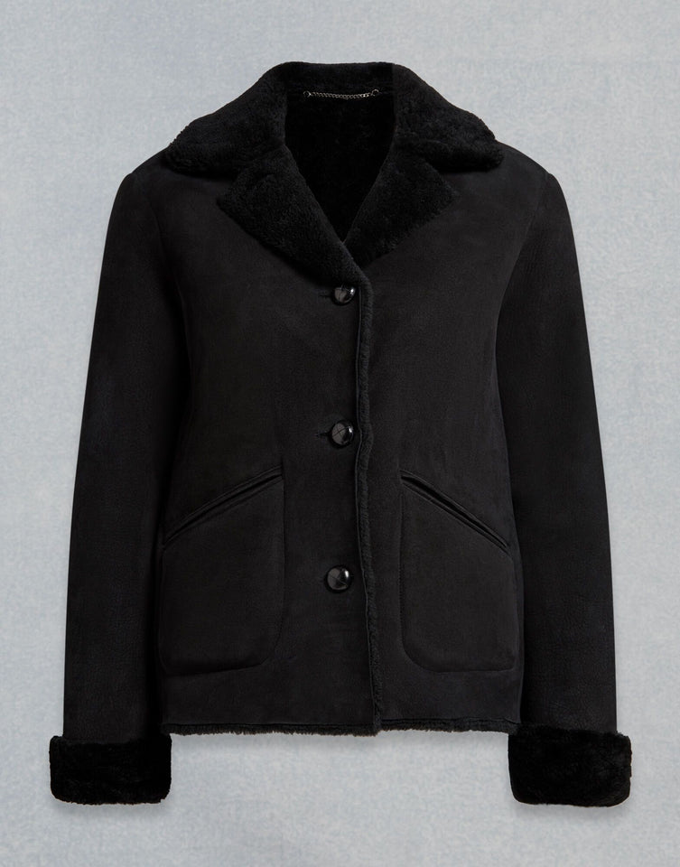 SHEARLING CAR JACKET