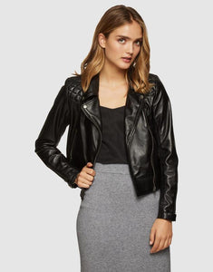 OXFORD Emma Biker Leather Jacket