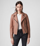 DALBY LEATHER BIKER JACKET