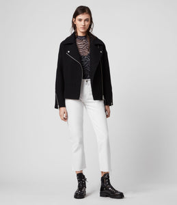 PAXTON WOOL BIKER JACKET