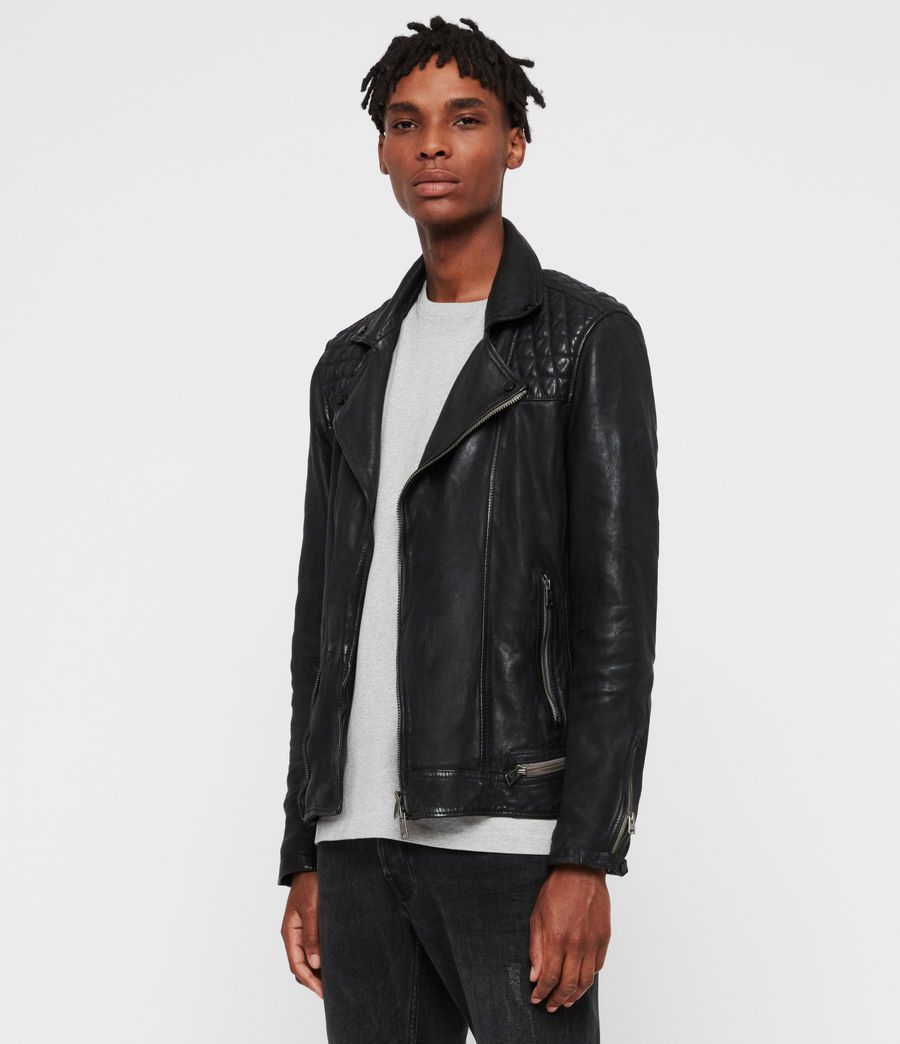 CONROY LEATHER BIKER JACKET