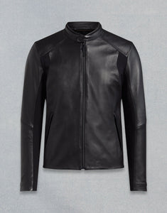 X MCLAREN Leather Jacket