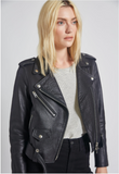 THE SHAINA LEATHER BIKER JACKET