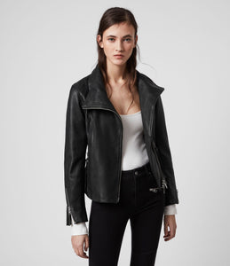 ELLIS LEATHER BIKER JACKET