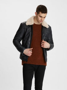 SHELDON NUBUCK LEATHER JACKET