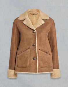 SHEARLING CAR JACKET