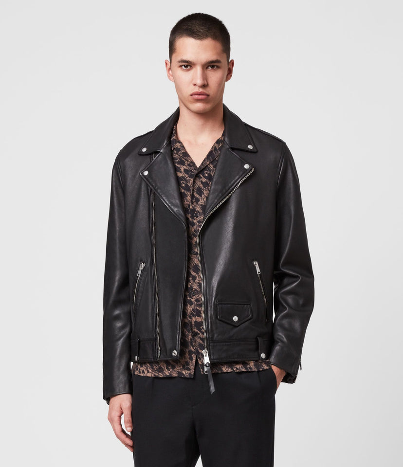 MILO LEATHER BIKER JACKET