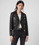 HALLEY LEATHER BIKER JACKET