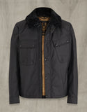 PATROL WAXED JACKET WITH SHEARLING