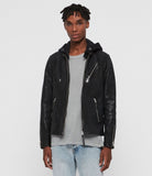 HARWOOD LEATHER BIKER JACKET