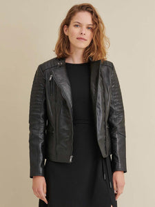Hadley Quilted Leather Jacket