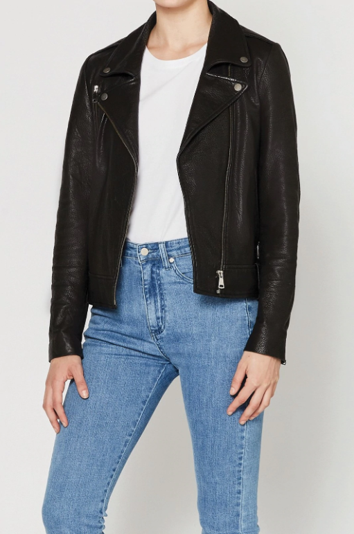 CARRIE LEATHER JACKET