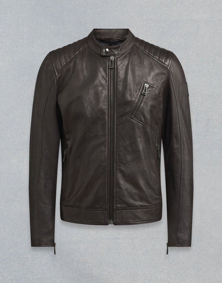 V RACER LEATHER JACKET