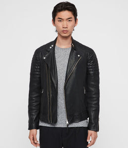RIGBY LEATHER BIKER JACKET