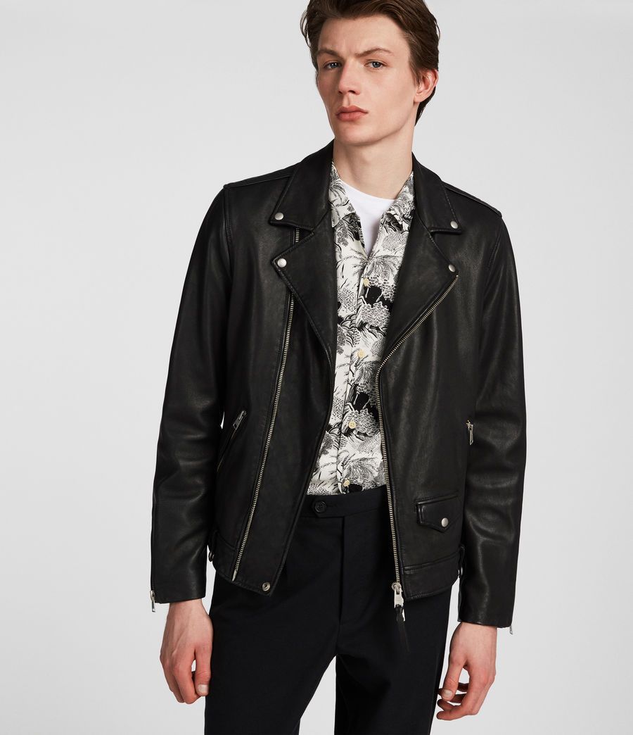 MILO LEATHER BIKER JACKET