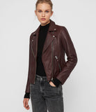 DALBY LEATHER BIKER JACKET