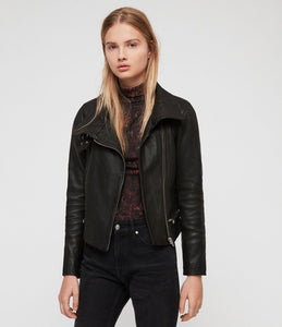 BALES LEATHER BIKER JACKET
