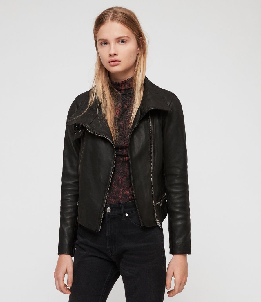 BALES LEATHER BIKER JACKET