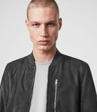 KINO LEATHER BOMBER JACKET