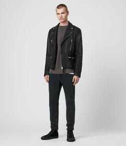 MAZO LEATHER BIKER JACKET