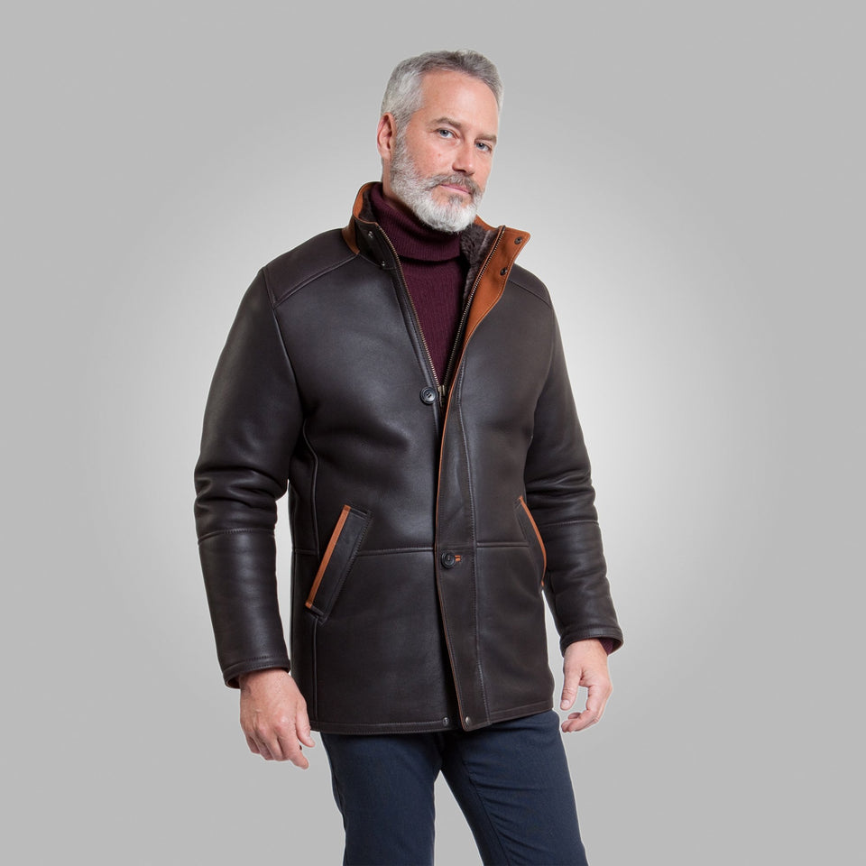 SALEM SHEARLING COAT