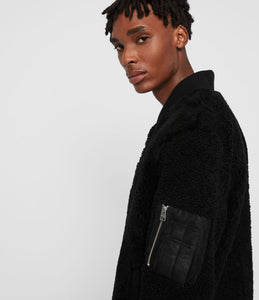 DALE SHEARLING BOMBER JACKET