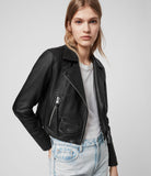 ELORA LEATHER BIKER JACKET