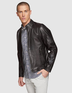 OXFORD Dean Lambskin Leather Jacket
