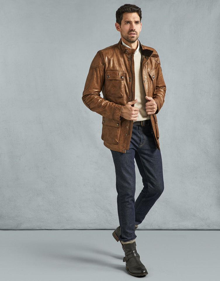 TRIALMASTER PANTHER LEATHER JACKET