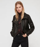 BALES LEATHER BIKER JACKET
