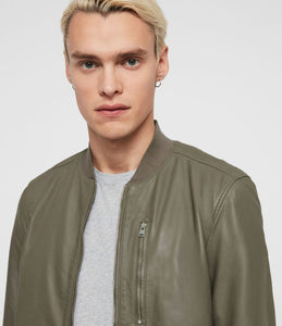 KINO LEATHER BOMBER JACKET