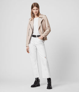 ELVA LEATHER BIKER JACKET