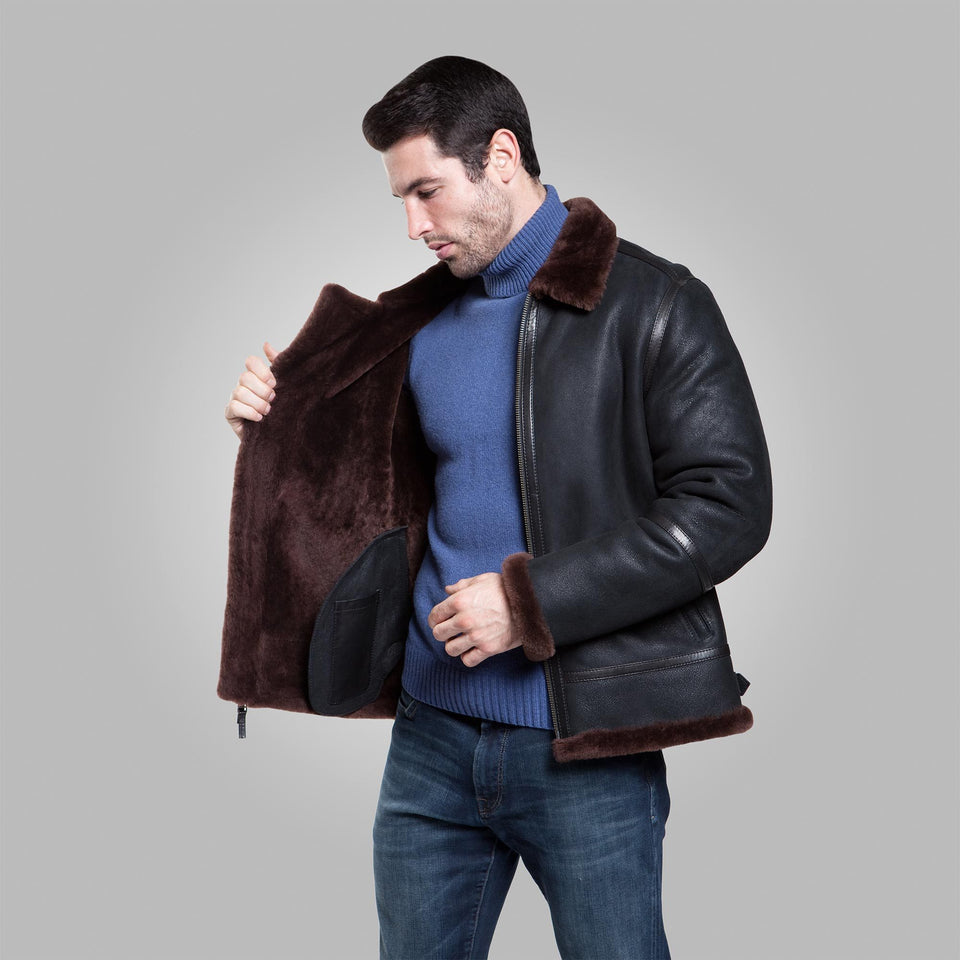 WINFIELD SHEARLING JACKET