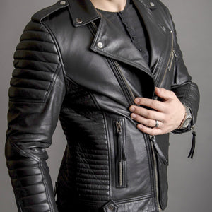 GASOLINE MOTO BIKERS JACKET