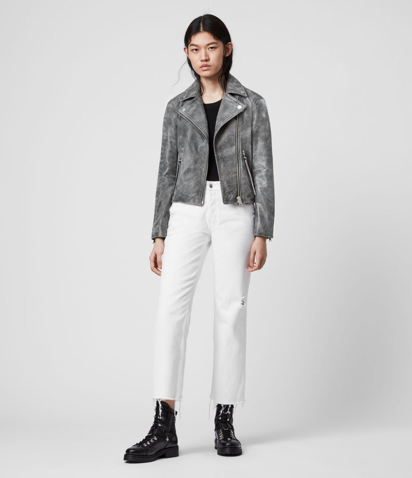 DALBY IRIS LEATHER BIKER JACKET