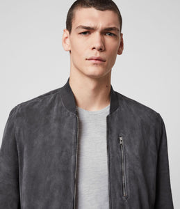 KEMBLE SUEDE BOMBER JACKET