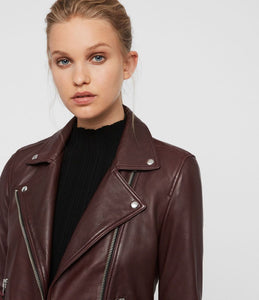 DALBY LEATHER BIKER JACKET