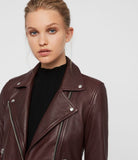 DALBY LEATHER BIKER JACKET