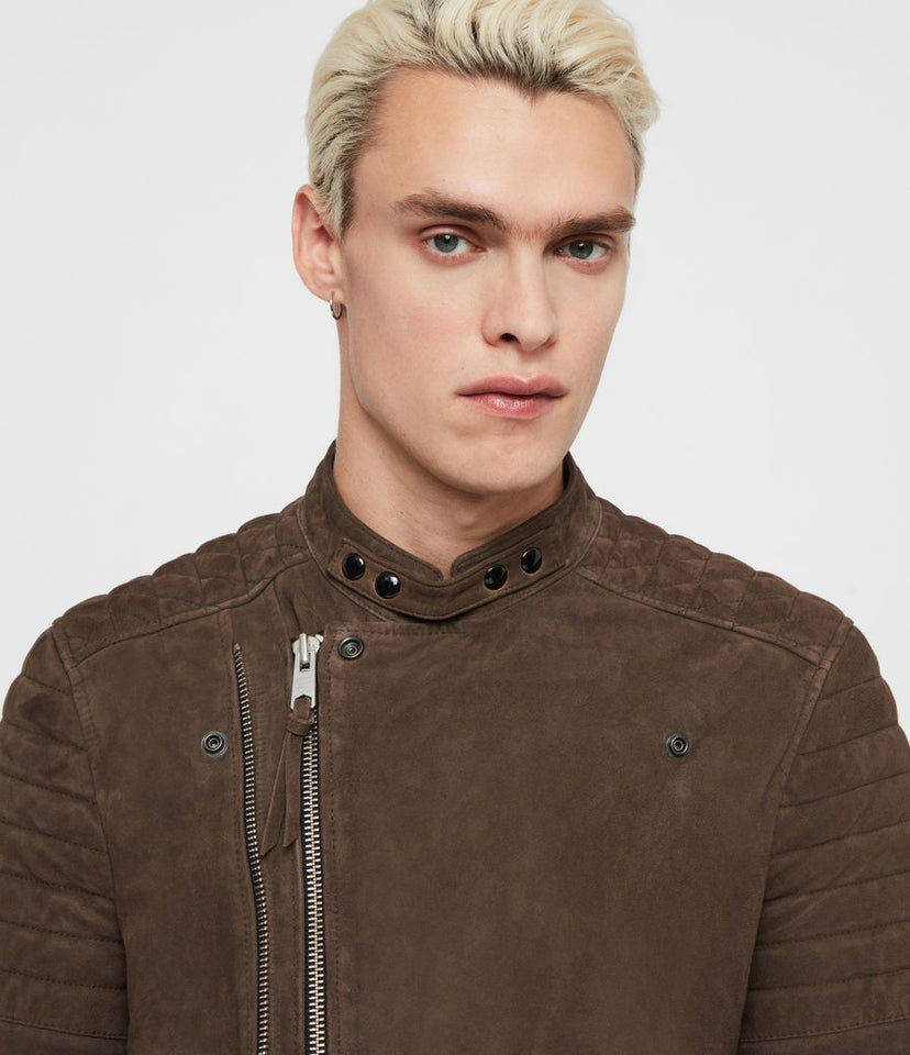 RIGBY SUEDE BIKER JACKET
