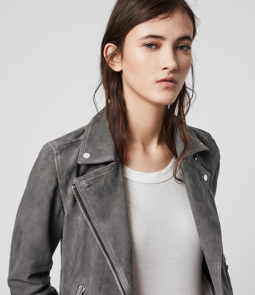SUEDE DALBY BIKER JACKET