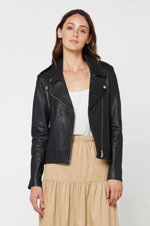 CARRIE LEATHER JACKET