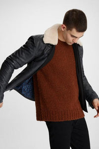 SHELDON NUBUCK LEATHER JACKET