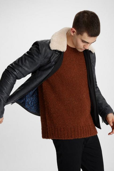SHELDON NUBUCK LEATHER JACKET