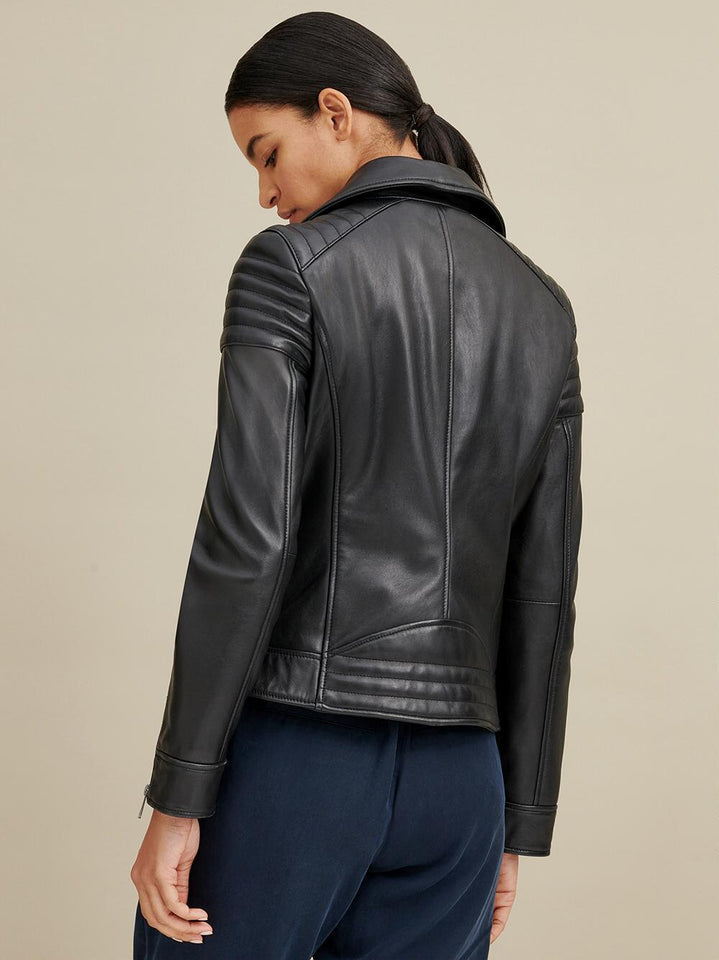 Leather Moto Jacket
