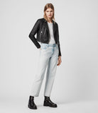 ELORA LEATHER BIKER JACKET