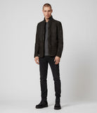 SURVEY LEATHER BLAZER