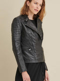 Hadley Quilted Leather Jacket