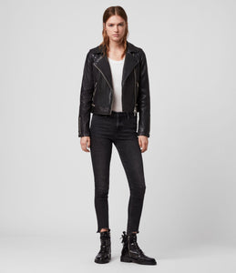 Conroy Leather Biker Jacket