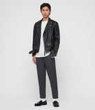 HAWLEY LEATHER BIKER JACKET